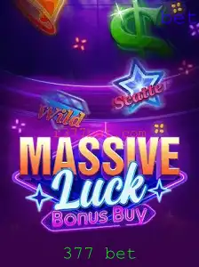 Descubra o Excitante Mundo de MassiveLuckBonusBuy com 377 Bet